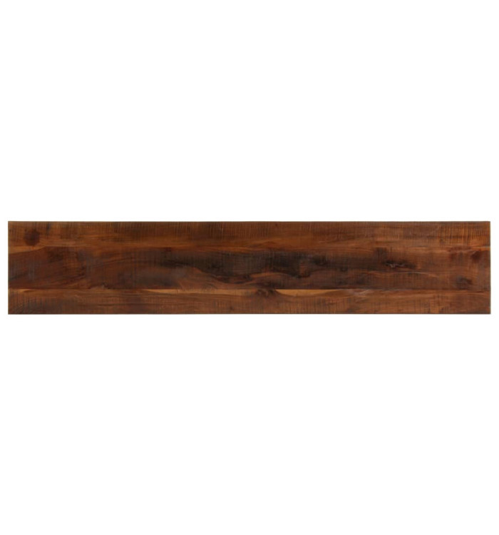 Dessus de table 160x30x2,5cm rectangulaire bois massif récupéré | Mobilier & Déco
