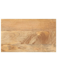 Dessus de table 60x20x2,5 cm rectangulaire bois massif manguier | Mobilier & Déco