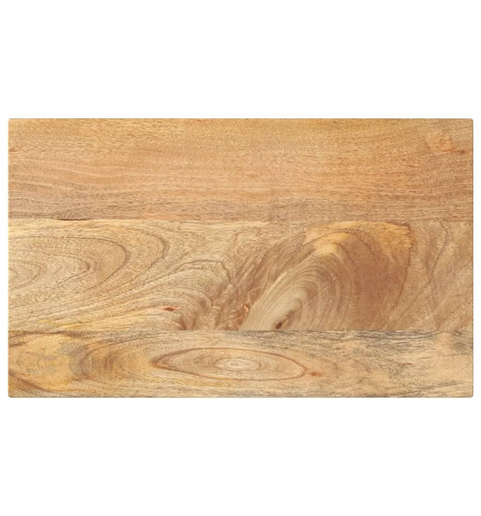 Dessus de table 40x20x2,5 cm rectangulaire bois massif manguier | Mobilier & Déco