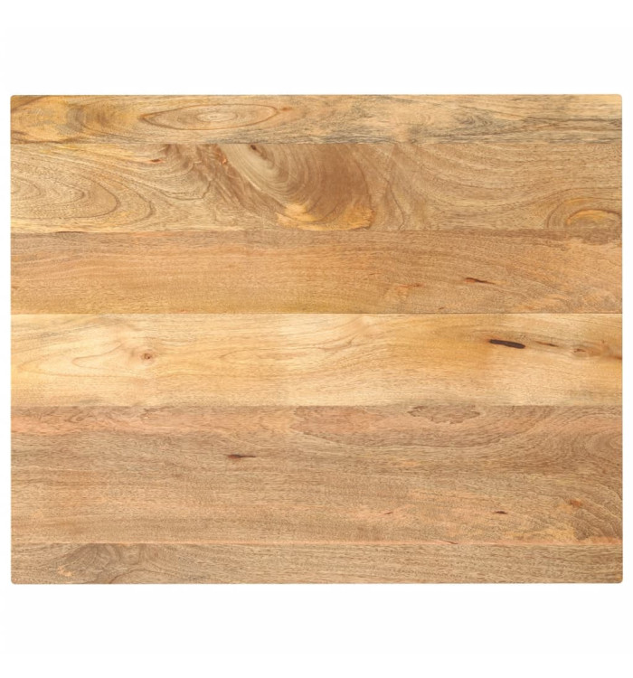 Dessus de table 90x80x3,8 cm rectangulaire bois massif manguier | Mobilier & Déco