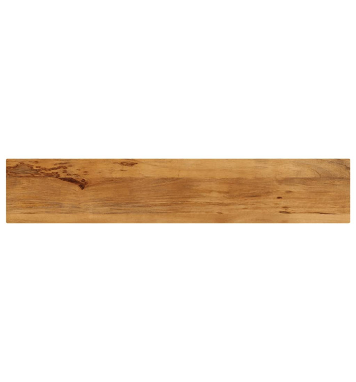 Dessus de table 140x20x2,5cm rectangulaire bois massif manguier | Mobilier & Déco