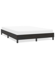 Cadre de lit sans matelas noir 160x210 cm velours | Mobilier & Déco