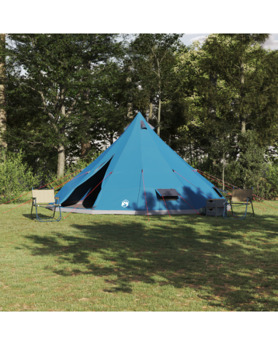 Tente Familiale Tipi Bleue Imperméable pour 12 Personnes | Mobilier & Déco