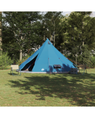 Tente Familiale Tipi Bleue Imperméable pour 12 Personnes | Mobilier & Déco