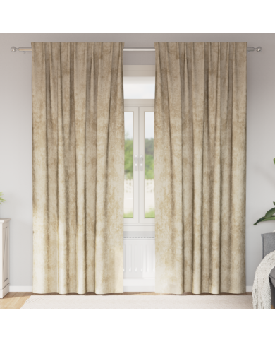 Rideaux 2 pcs avec œillets Crème 225x140 cm | Mobilier & Déco