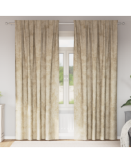 Rideaux 2 pcs avec œillets Crème 225x140 cm | Mobilier & Déco