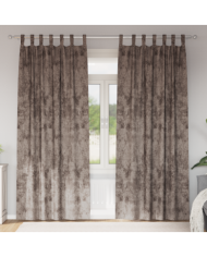 Rideaux 2 pcs œillets cappuccino 225x140 cm | Mobilier & Déco