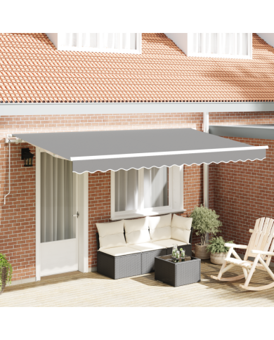 Cadre d'Auvent Électrique Rétractable 4x2 cm Métal | Mobilier & Déco