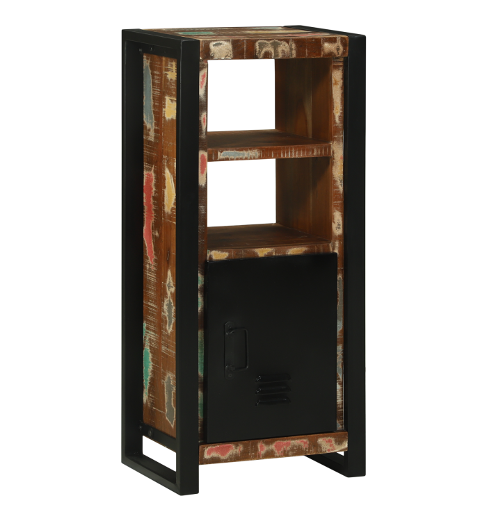 Meuble Mural de Sdb 40x30x90 cm en Bois Massif de Récup' | Mobilier & Déco