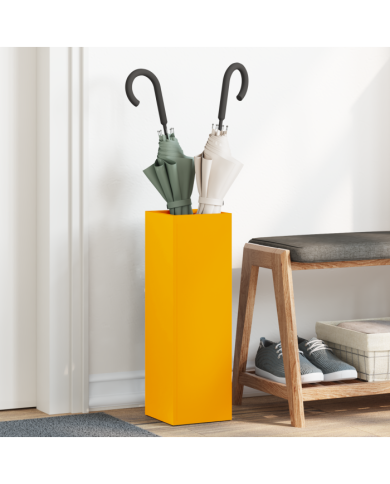Porte-parapluies Jaune moutarde Métal Standard Porte-parapluies | Mobilier & Déco