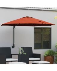 Parasol de terrasse Terracotta Cadre en aluminium, toile en polyester | Mobilier & Déco