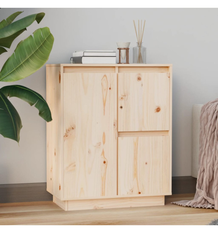 Buffet 60x34x75 cm Bois massif de pin | Mobilier & Déco