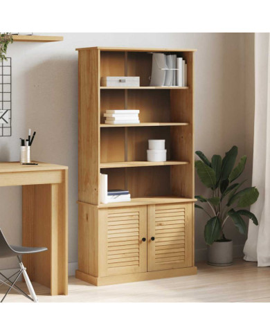 Bibliothèque VIGO 85x35x170 cm bois massif de pin | Mobilier & Déco