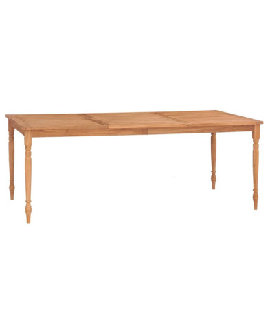 Table Batavia 200x100x75 cm Bois de teck massif | Mobilier & Déco