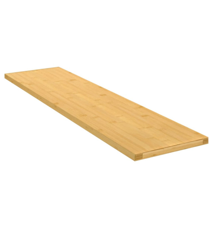 Étagère murale 80x20x1,5 cm bambou | Mobilier & Déco