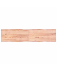 Dessus de table bois massif traité bordure assortie | Mobilier & Déco