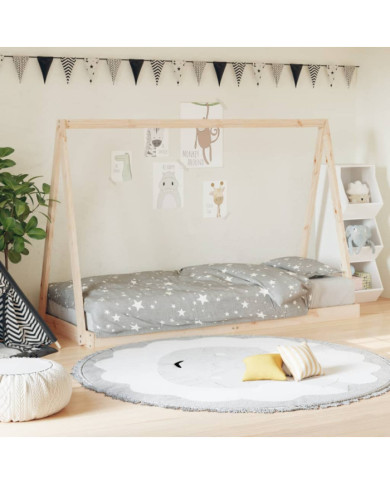 Cadre de lit pour enfants 80x200 cm bois de pin massif | Mobilier & Déco