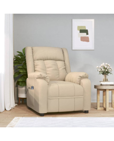Fauteuil Crème Tissu | Mobilier & Déco