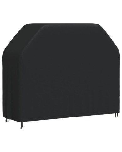 Housse de barbecue 162x61x122 cm noir oxford 420D | Mobilier & Déco