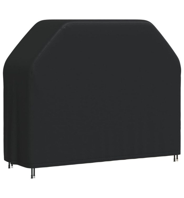 Housse de barbecue 162x61x122 cm noir oxford 420D | Mobilier & Déco