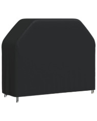 Housse de barbecue 162x61x122 cm noir oxford 420D | Mobilier & Déco