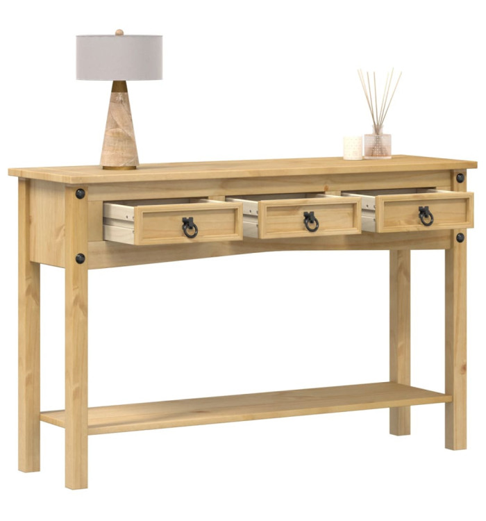 Table console Corona 114x34,5x73 cm bois de pin massif | Mobilier & Déco