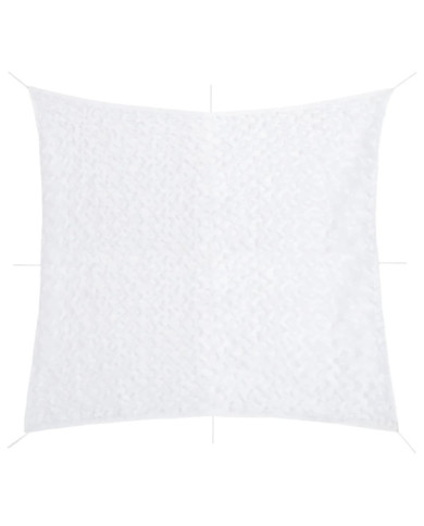 Filet de camouflage avec sac de rangement 416x402 cm blanc | Mobilier & Déco