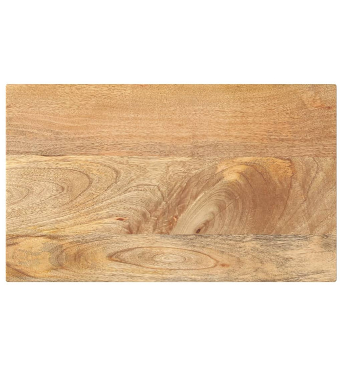 Dessus de table 50x20x2,5 cm rectangulaire bois massif manguier | Mobilier & Déco