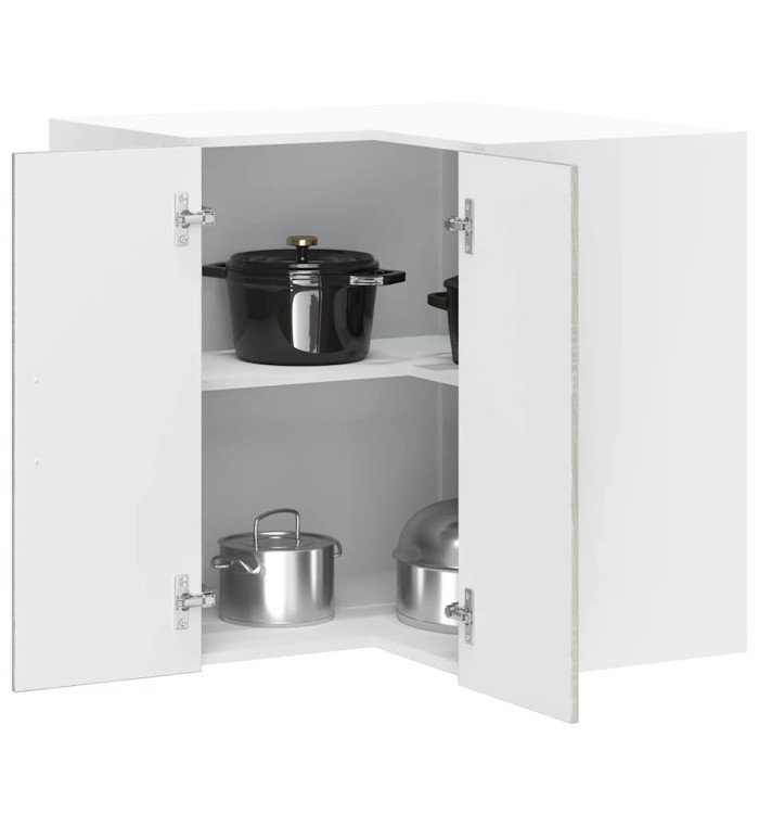 Armoire d'angle murale de cuisine Porto sonoma gris | Mobilier & Déco