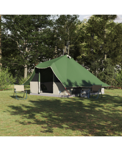 Tente Familiale Tipi Verte Étanche pour 8 Personnes | Mobilier & Déco