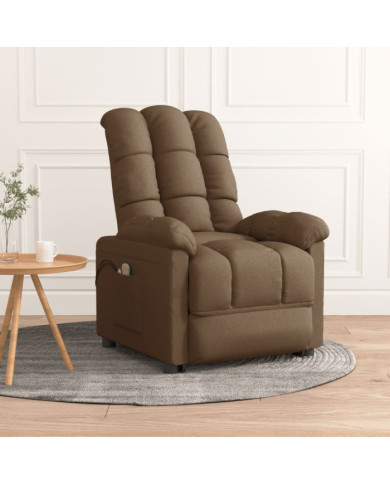 Fauteuil de massage Marron Tissu | Mobilier & Déco