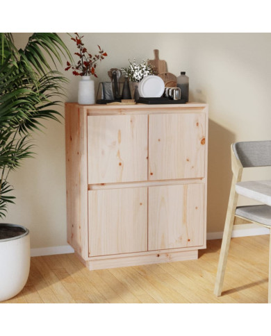 Buffet 60x34x75 cm Bois massif de pin | Mobilier & Déco