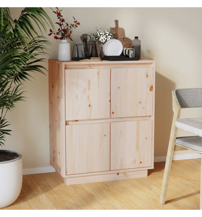 Buffet 60x34x75 cm Bois massif de pin | Mobilier & Déco