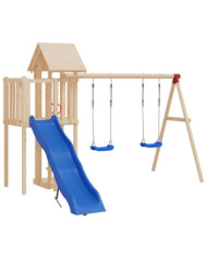 Sièges de balançoire avec cordes 2 pcs bleu 37x15 cm PE | Mobilier & Déco
