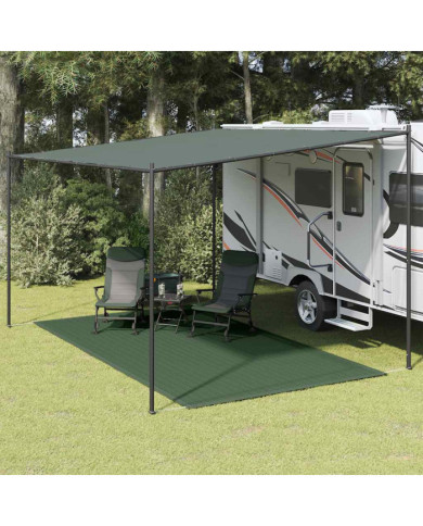 Tapis de tente 250x450 cm Vert foncé | Mobilier & Déco