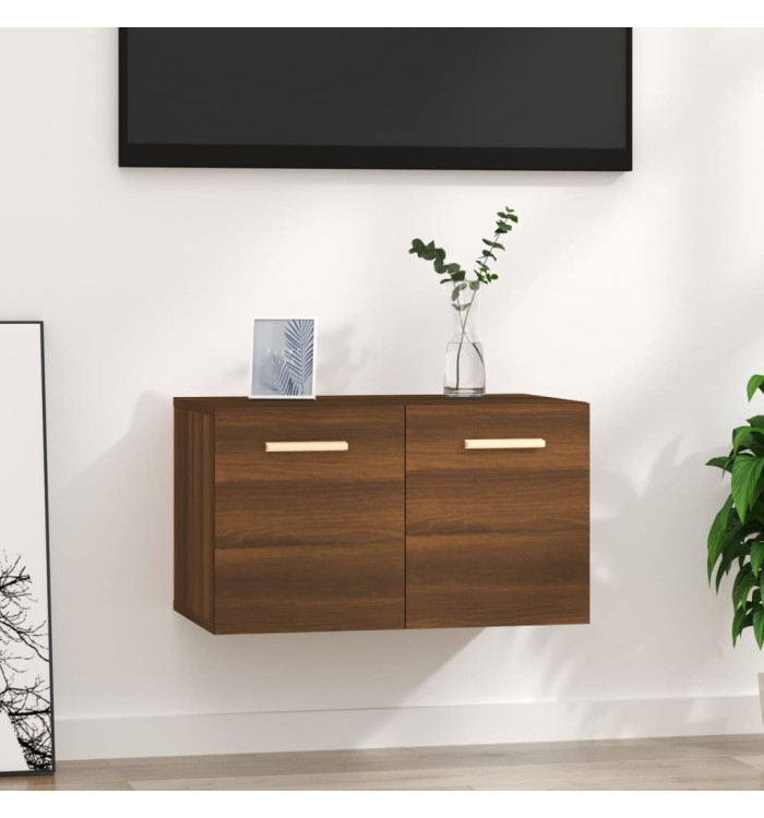 Armoire murale Chêne marron 60x36,5x35 cm Bois d'ingénierie | Mobilier & Déco