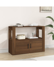 Buffet Chêne marron 80x30x60 cm Bois d'ingénierie | Mobilier & Déco