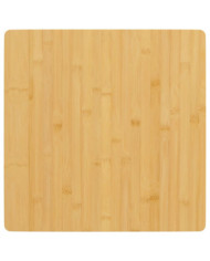 Dessus de table 50x50x2,5 cm bambou | Mobilier & Déco