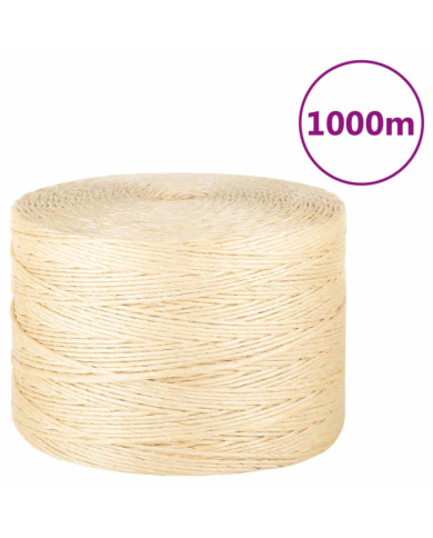 Corde 100 % sisal 3 mm 1000 m | Mobilier & Déco