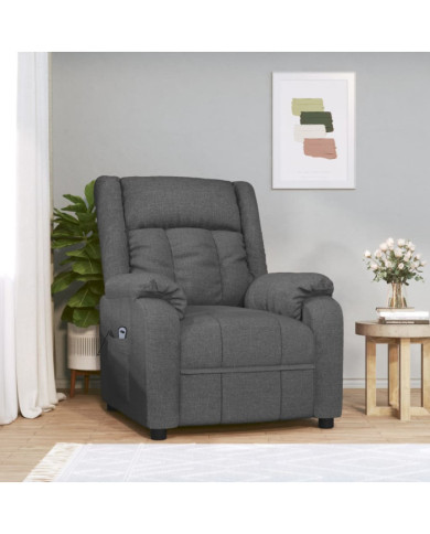 Fauteuil Gris foncé Tissu | Mobilier & Déco