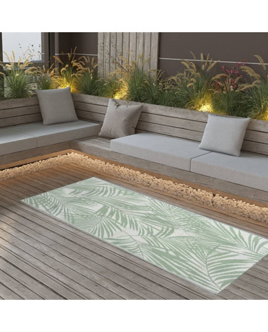 Tapis d'extérieur ARAKIL Vert 80x150 cm PP | Mobilier & Déco