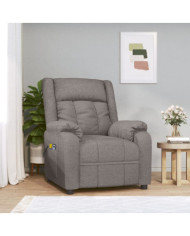 Fauteuil de massage Taupe Tissu | Mobilier & Déco