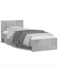 Cadre de lit sans matelas avec lumières LED 90x200 cm | Mobilier & Déco