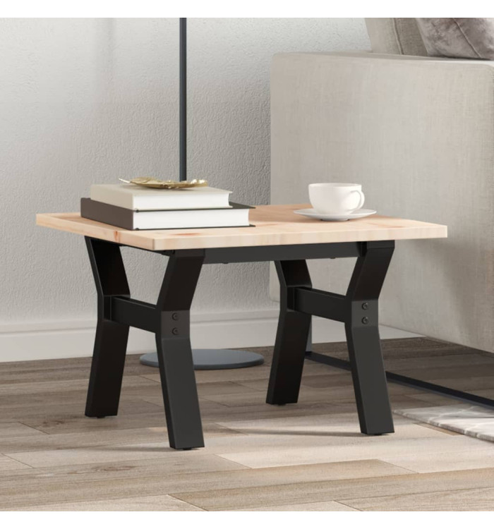 Pieds de table basse cadre en Y 40x40x33 cm acier | Mobilier & Déco