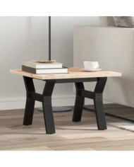Pieds de table basse cadre en Y 40x40x33 cm acier | Mobilier & Déco