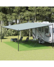 Tapis de tente vert clair 400x600 cm PEHD | Mobilier & Déco
