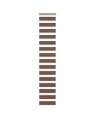 Store zèbre marron 45x230 cm largeur du tissu 40,9 cm polyester | Mobilier & Déco
