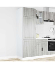 Armoire de cuisine Porto sonoma gris bois d'ingénierie | Mobilier & Déco