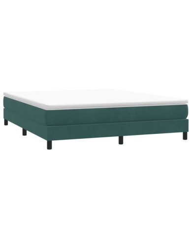 Sommier à lattes de lit sans matelas 180x210 cm velours | Mobilier & Déco