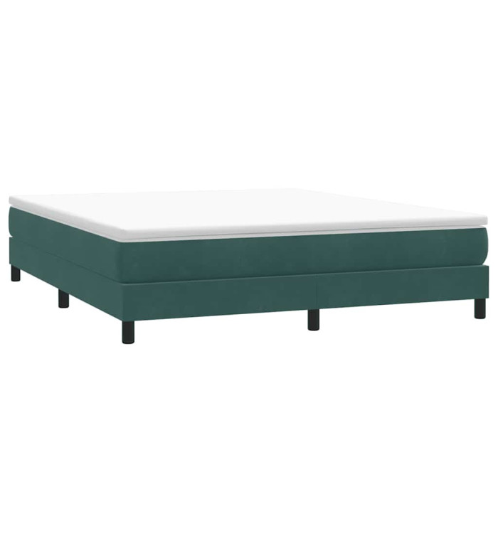 Sommier à lattes de lit sans matelas 180x210 cm velours | Mobilier & Déco